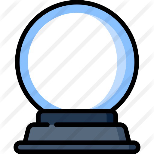 See more icon inspiration related to anticipation, magic ball, Tools and utensils, crystal ball, Future, miscellaneous, astrology, entertainment, magician, wizard, halloween, ball, witch and magic on Flaticon.