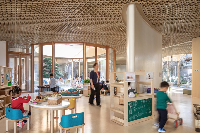 YueCheng Courtyard Kindergarten / MAD Architects,© Fangfang Tian