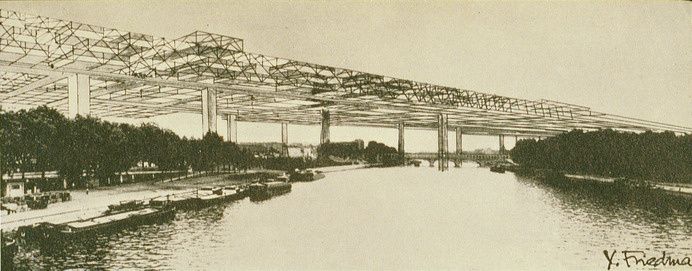 Yona Friedman - Spatial City - 1960 #urban