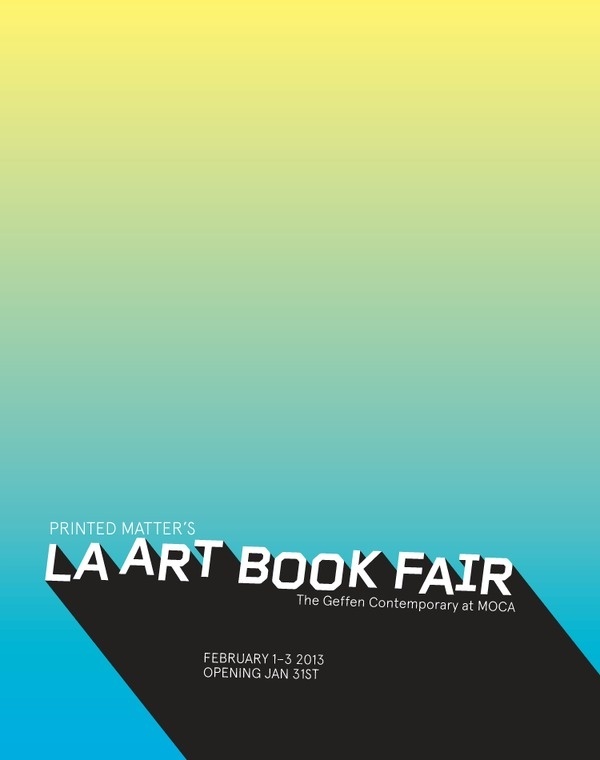 LA ART BOOK FAIR #id #print #poster