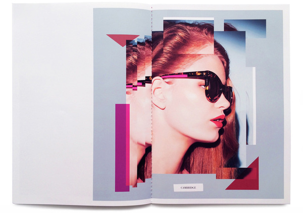 StudioThomson – Preen Eyewear SS14 #layout #design #collage