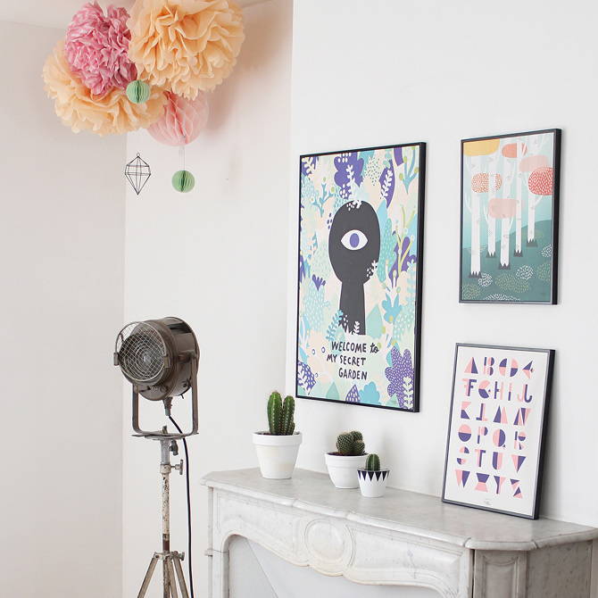 #nordic #design #graphic #illustration #danish #letters #simple #nordicliving #living #interior #kids #room #poster #alphabet #flip #rosa