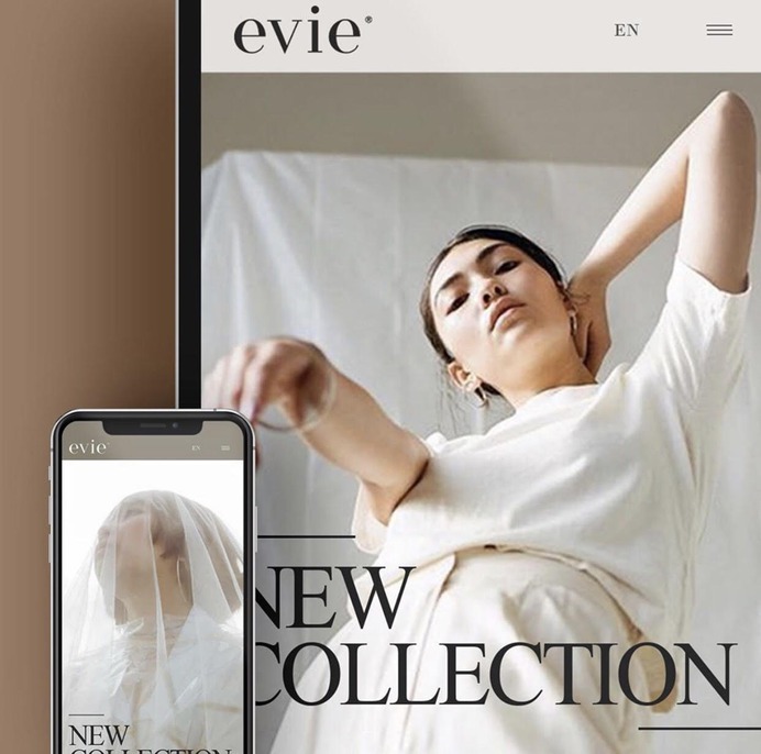 Brand Identity for "Evie" - Mindsparkle Mag Leandra Rexhepi designed the Brand Identity for the fashion brand "Evie". For the project she used a warm colour palette, centered around different tones of brown. #logo #packaging #identity #branding #design #color #photography #graphic #design #gallery #blog #project #mindsparkle #mag #beautiful #portfolio #designer