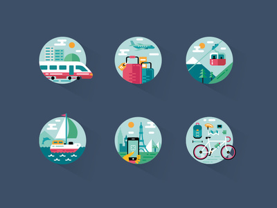 Icon #travel #illustration #flat #icon