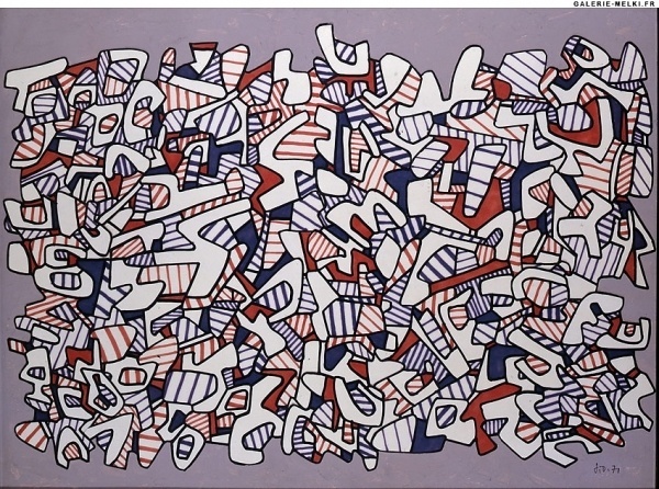 Google Image Result for http://www.galerie-melki.fr/sites/www.galerie-melki.fr/files/Jean-DUBUFFET-08.jpg #dubuffet