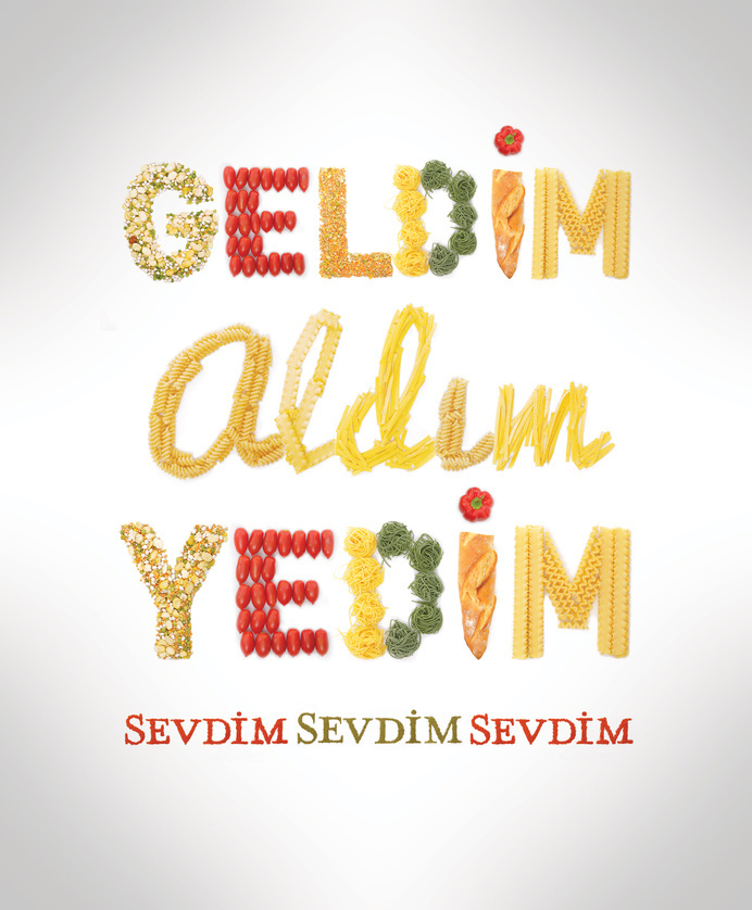 . #food #typography