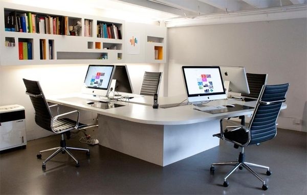 graphic design studio interior