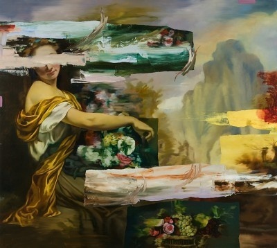 Simon Casson #art #collage #painting #imon casson