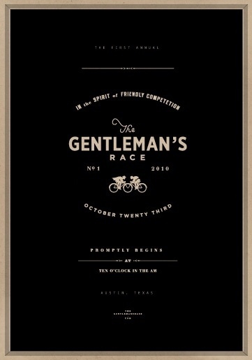 STUDIO #design #graphic #gentleman #poster #race