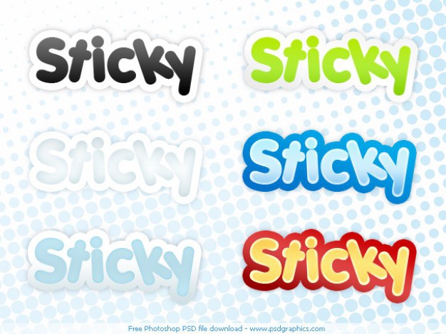 Sticky text style, photoshop layer styles Free Psd. See more inspiration related to Design, Template, Graphic design, Web, Text, Photoshop, Web design, Decoration, Graphics, Psd, Website template, Style, Layer, Horizontal, Sticky and Styles on Freepik.