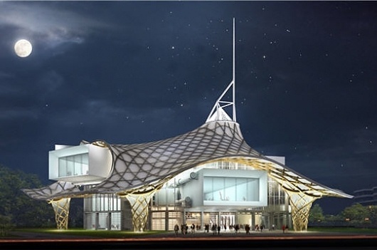 centre-pompidou-metz.jpg (JPEG Image, 540x358 pixels) #centre #modern #contemporain #pompidou #architecture #art #metz