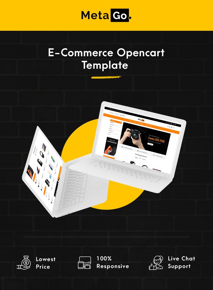 #MetaGo - #Opencart #MultiPurpose #Responsive #Theme | #TemplateTrip #eCommerce #Website #Design #Template