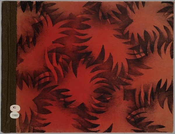 Op den uitkijk zit ik hier, en dat geeft mij veel plezier / [door Maria Braun] #pattern #book #cover #foliage #dutch