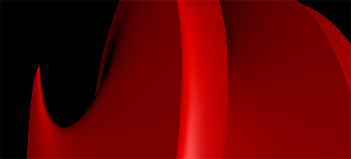 Red Scapes 3 by Jim Keaton ©Structured Art 2021, Gardner Keaton Inc.