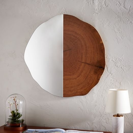 Tree Ring Wall Mirror, West Elm