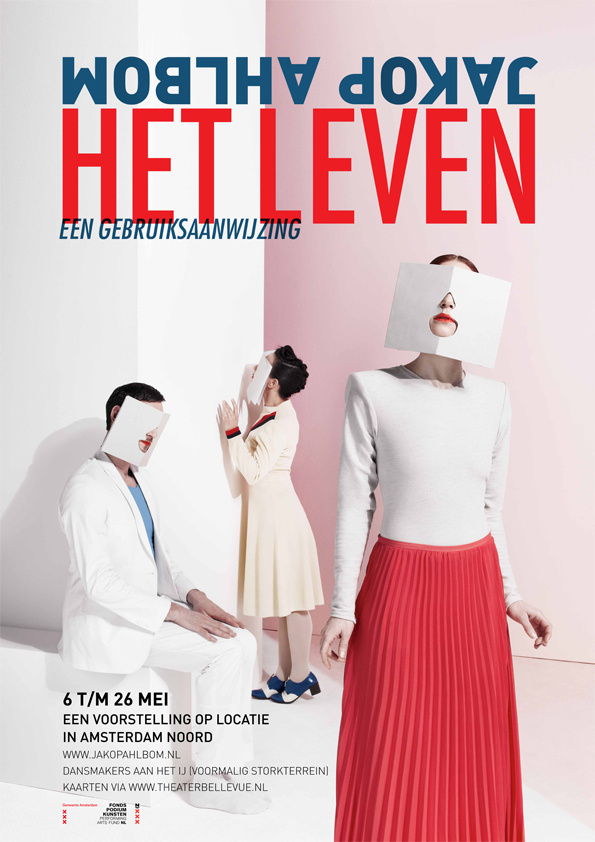 ❦ Jakop Ahlbom www.pepijnrooijens.com #theater #design #poster