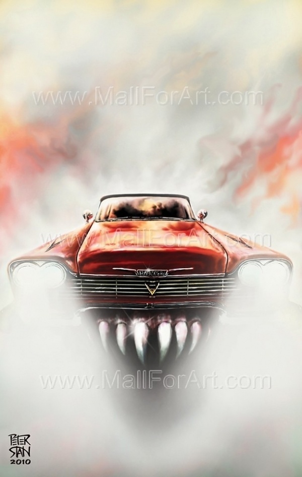 Stephen King's Characters Become Alive in Digital Art #stan #christine #digital #peter #art #poster #stephen #character #king