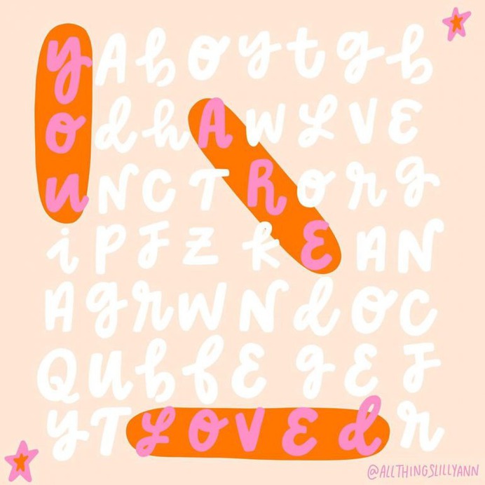 YOU ARE LOVED!