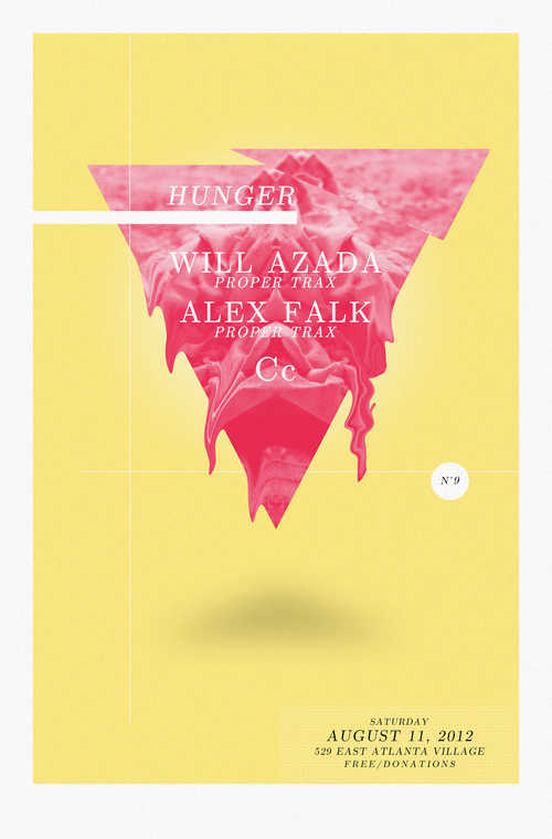 Hunger #concertposter #poster #concert #show