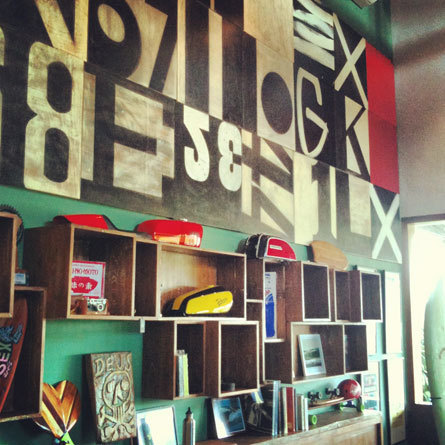 The Bali life of Mr Cup #letters #pattern #wooden