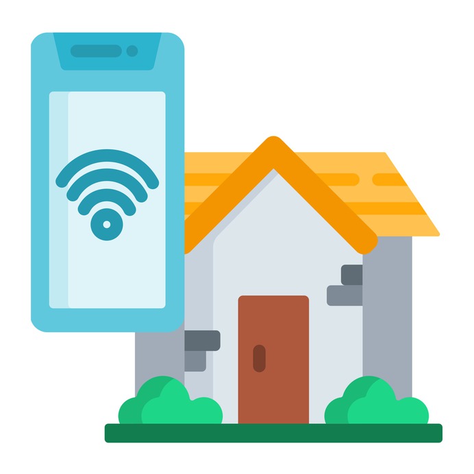 See more icon inspiration related to architecture and city, home automation, smart home, electronics, mobile phone, buildings, home, smartphone, smart, cellphone and technology on Flaticon.