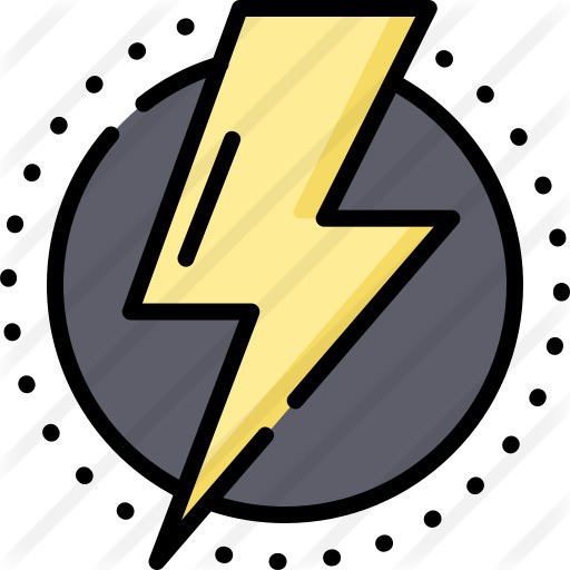 See more icon inspiration related to shapes and symbols, electronics, electricity, energy, ray, power and technology on Flaticon.