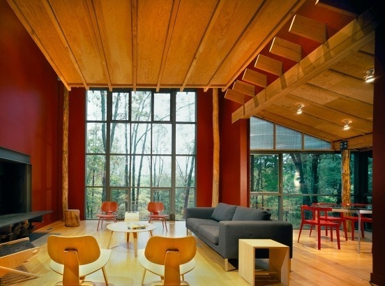 House in shawangunks #interior
