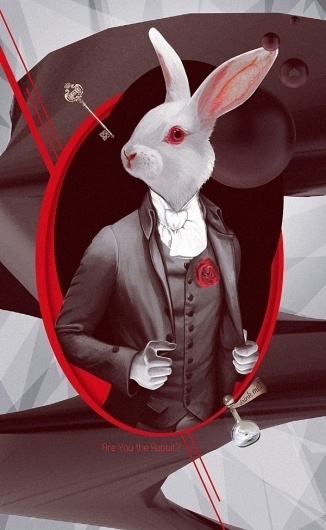 Rabbit on the Behance Network #illustration