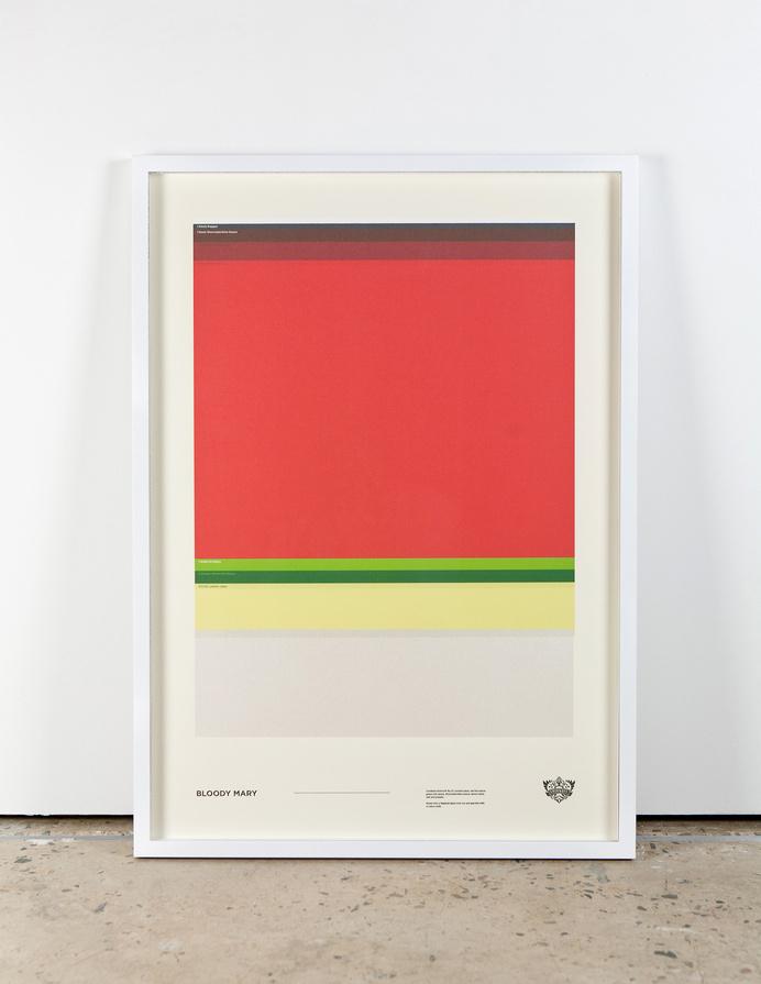 Mixionary Bloody Mary #minimal #poster