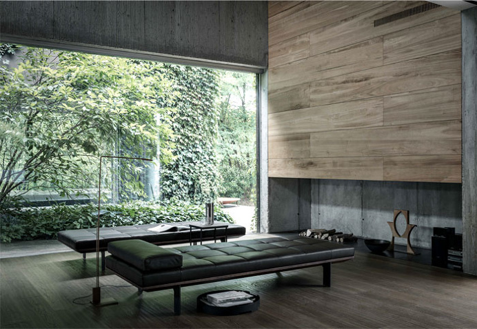 Daybed and Lounge Armchairs at Frag Collection 2017 - InteriorZine