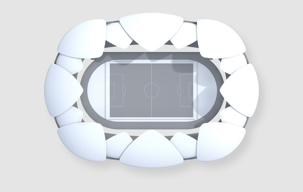 Batumi Arena. #inspiration #design #stadium #batumi #architecture #minimal #arena #football #steepstudio