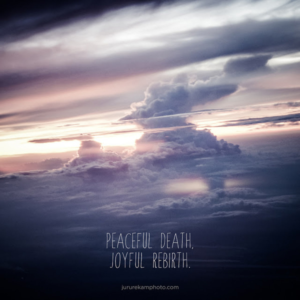 Peaceful Death, Joyful Rebirth. Happy Vesak Day. Jururekamphoto #clouds #photography #atmosphere #joyful #graphics #peaceful #rebirth