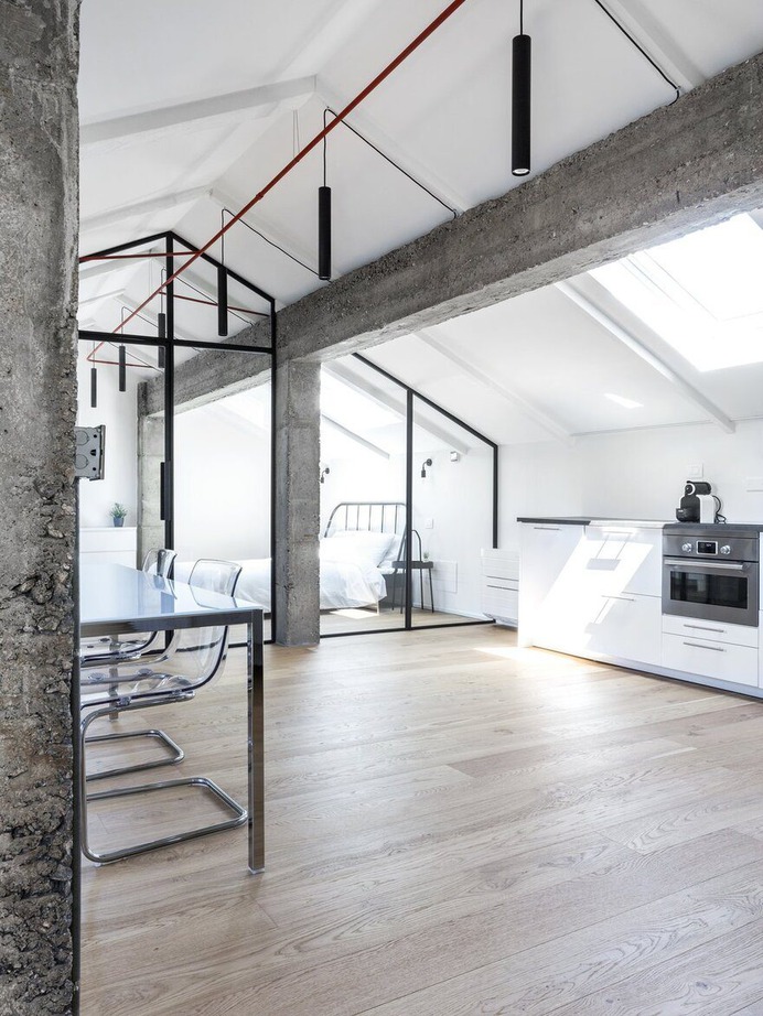 Recovery of an Attic of a Building in Turin / BLAARCHITETTURA
