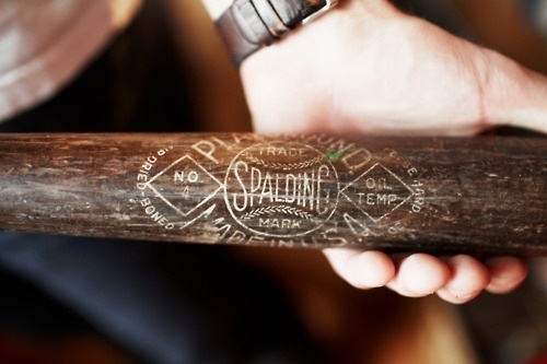 Vintage Me Oh My - Part 3 #wood #bat #spalding #vintage #typography