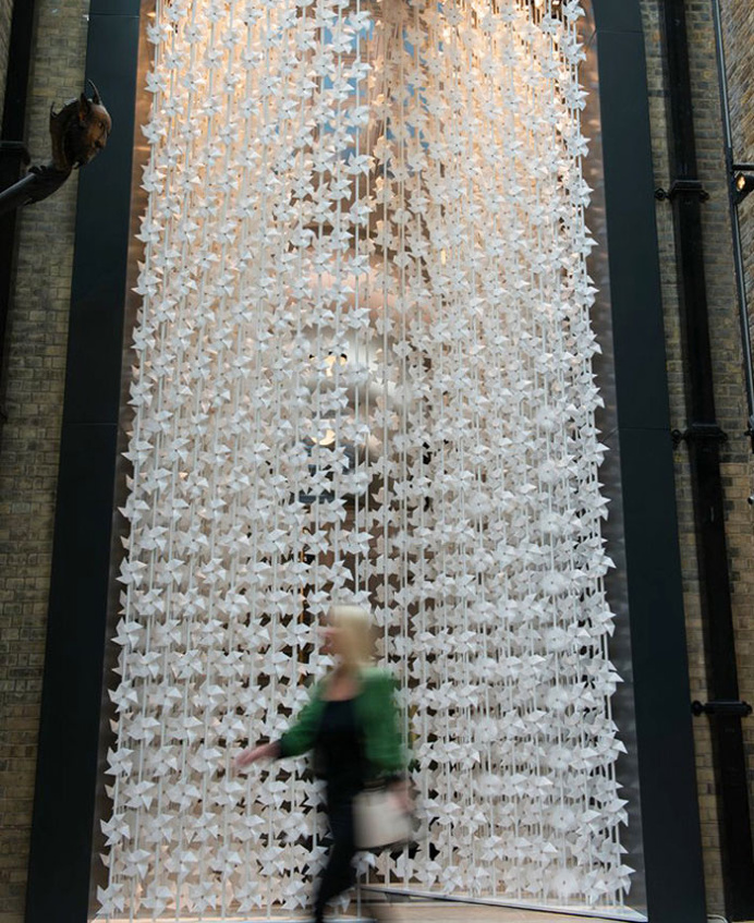Art Installation of Windmills