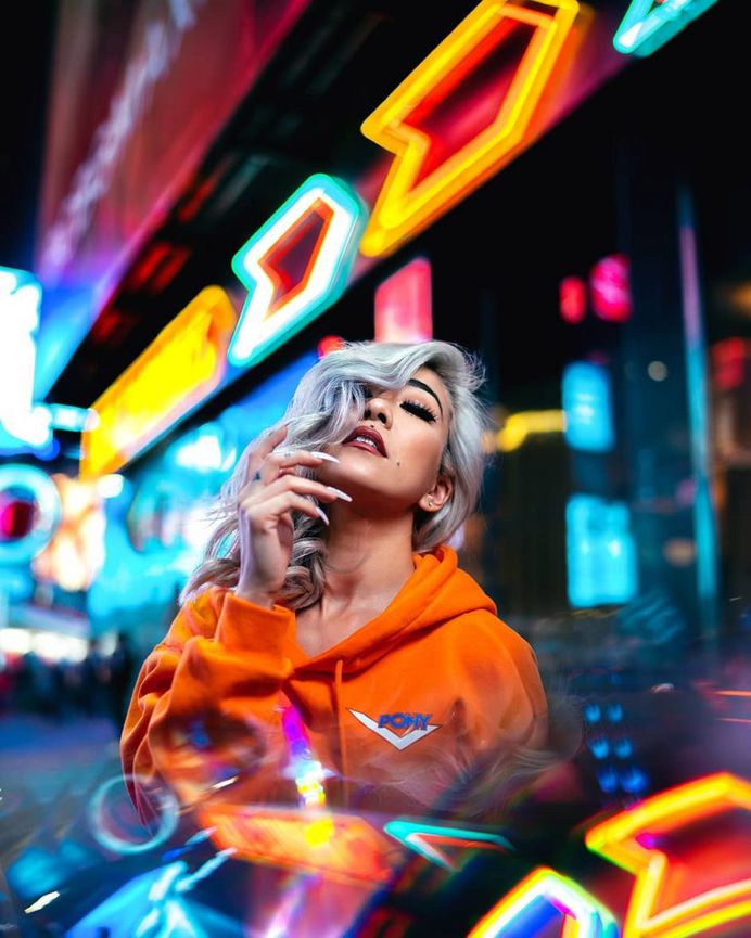 Colorful Female Portrait Photography by Shani Varner