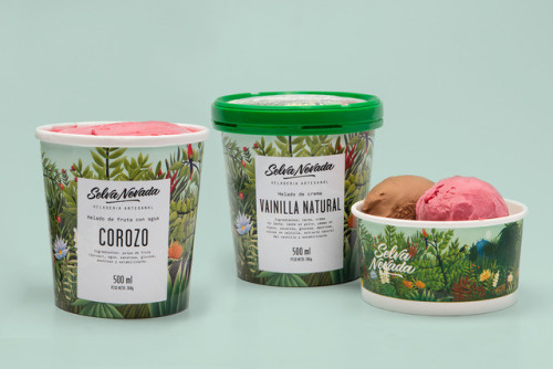 Selva NevadaWe were commissioned to create the brand and packaging for Selva Nevada; An artisan ice cream company that rescues the flavors o