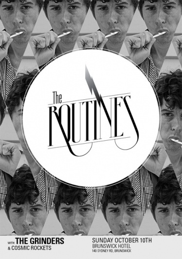 The Routines - General Creative #graphic design #typography #poster
