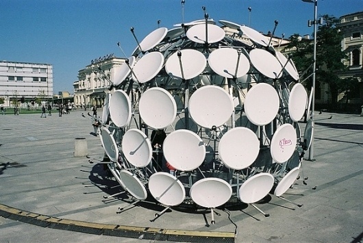 Martin Wunderwald | Colossal #antenna #photography #sphere #wunderwald #martin