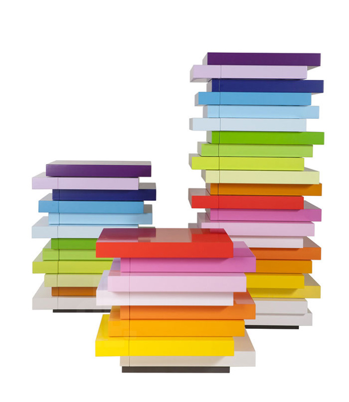 Colourful Handmade Storage Units