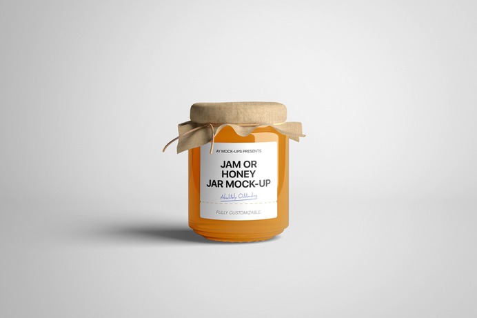 free-jam-honey-jar-mockup-psd
