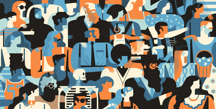 Facebook Awards - Owen Davey Illustration