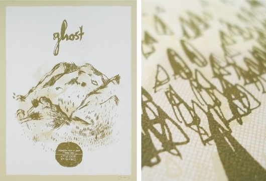 • Ghost : Landland #ghost #print #color #land #dan #black #screen #2