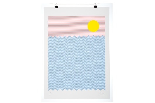 Print Club - screenprint #tropical #print #stu #screen #illustration #poster #ross