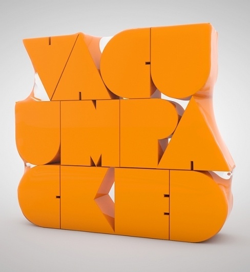 Vaccum packed type on Typography Served #type