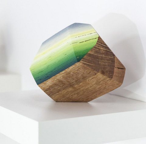 Victoria Wagner | PICDIT #wood #sculpture #color #art