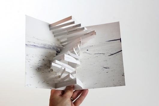 THEO JENSEN | invitation on the Behance Network #pop #design #book #photograph #up #paper