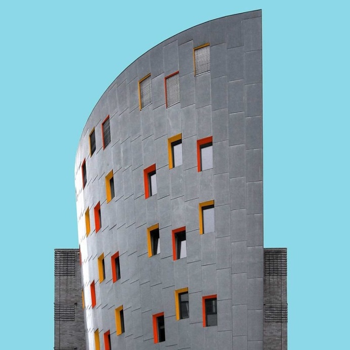 Paul Eis Reimagines German Architecture By Adding Some Colour Himself