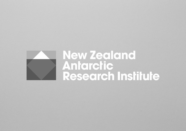 Logo designed by BRR for New Zealand Antarctic Research Institute #logo #brand #identity