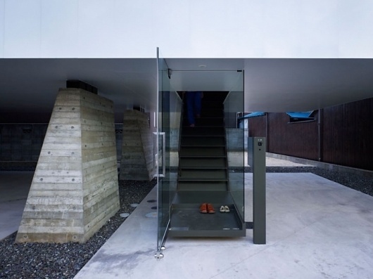 Family House in Obama by Suppose Design | Yatzer™ #staircase #abstract #modern #architecture #minimalist